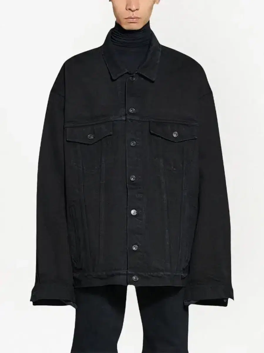 balenciaga garde robe denim jacket